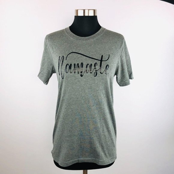 Canvas Tops - Namaste Womens Casual T-Shirt